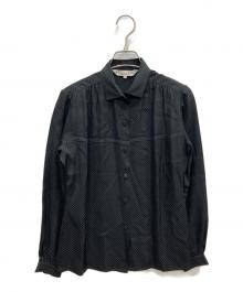 Christian Dior（クリスチャン ディオール）の古着「シルクブラウス」｜ブラック