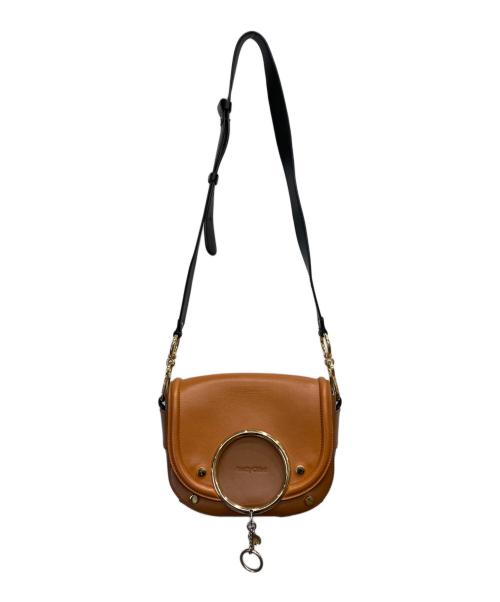 SEE BY CHLOE（シーバイクロエ）SEE BY CHLOE (シーバイクロエ) mara ショルダーバッグ ブラウンの古着・服飾アイテム