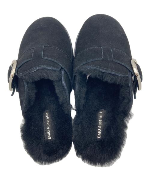 EMU Australia（エミュ）EMU Australia (エミュ) ミュール ブラック サイズ:6の古着・服飾アイテム