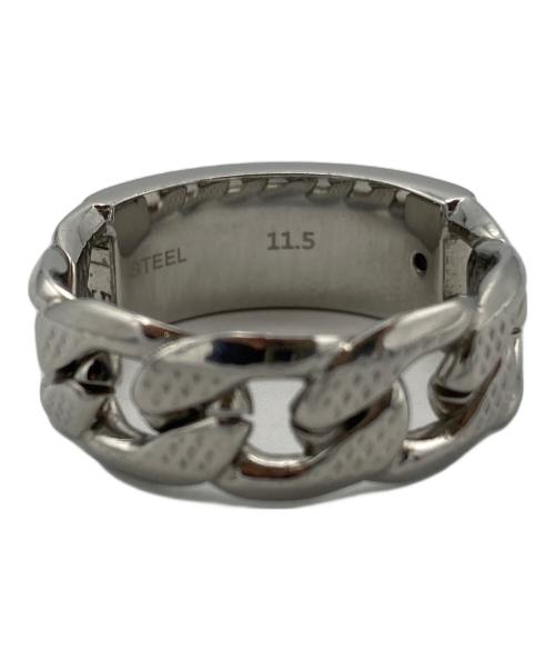 DIESEL（ディーゼル）DIESEL (ディーゼル) リング シルバー サイズ:11.5号の古着・服飾アイテム
