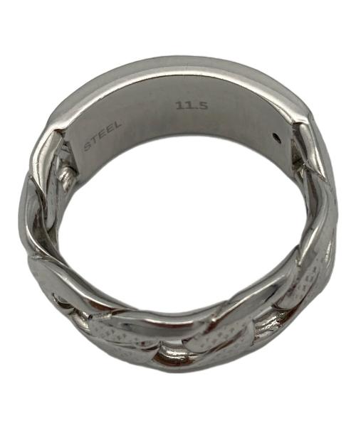 DIESEL（ディーゼル）DIESEL (ディーゼル) リング シルバー サイズ:11.5号の古着・服飾アイテム