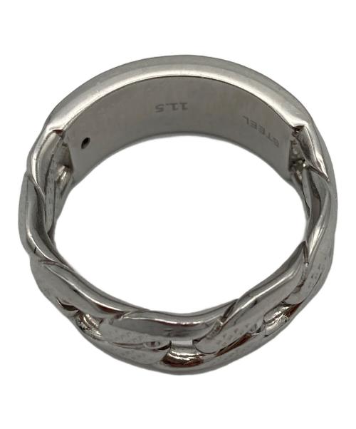 DIESEL（ディーゼル）DIESEL (ディーゼル) リング シルバー サイズ:11.5号の古着・服飾アイテム