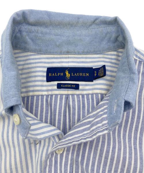POLO RALPH LAUREN（ポロ・ラルフローレン）POLO RALPH LAUREN (ポロ・ラルフローレン) ボタンダウンシャツ ブルー サイズ:Sの古着・服飾アイテム