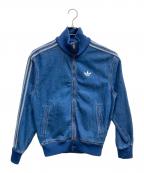 adidas Originalsアディダスオリジナル）の古着「アディカラーデニムファイヤーバードトラックトップ」｜インディゴ