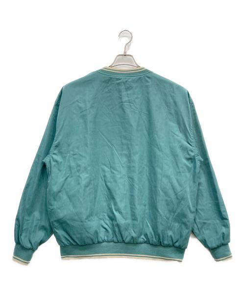 HUF（ハフ）HUF (ハフ) リバーシブルナイロンプルオーバー グリーン×ベージュ サイズ:Mの古着・服飾アイテム