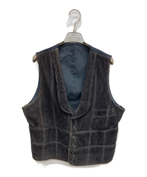 Y's for men（ワイズフォーメン）Y'S for men (ワイズフォーメン) 太畝コーデュロイジレ ブラウン サイズ:表記なしの古着・服飾アイテム