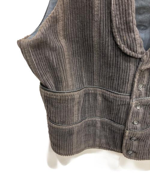 Y's for men（ワイズフォーメン）Y'S for men (ワイズフォーメン) 太畝コーデュロイジレ ブラウン サイズ:表記なしの古着・服飾アイテム