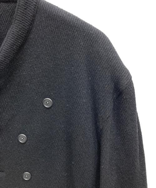 Yohji Yamamoto pour homme（ヨウジヤマモト プールオム）Yohji Yamamoto pour homme (ヨウジヤマモト プールオム) ダブルニットジャケット ブラック サイズ:Mの古着・服飾アイテム