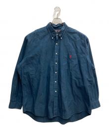 RALPH LAUREN（ラルフローレン）の古着「BIG SHIRT ボタンダウンシャツ」｜ネイビー