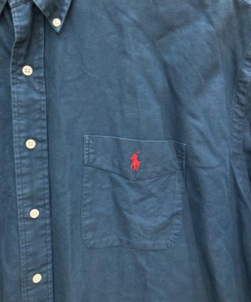 RALPH LAUREN（ラルフローレン）RALPH LAUREN (ラルフローレン) BIG SHIRT ボタンダウンシャツ ネイビー サイズ:XLの古着・服飾アイテム