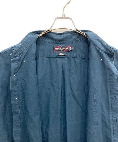 RALPH LAUREN（ラルフローレン）RALPH LAUREN (ラルフローレン) BIG SHIRT ボタンダウンシャツ ネイビー サイズ:XLの古着・服飾アイテム