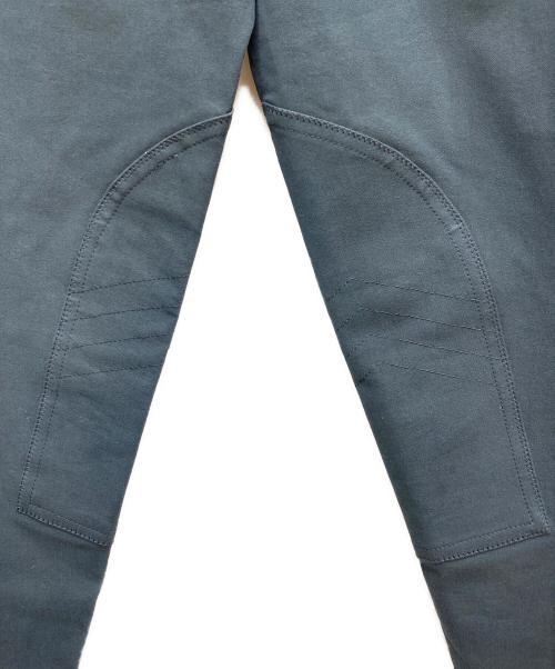 GUCCI（グッチ）GUCCI (グッチ) サイドラインギャバジンストレッチパンツ ブルーグレー サイズ:46の古着・服飾アイテム