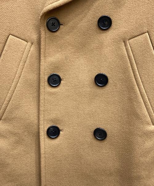 PS Paul Smith（ＰＳポールスミス）PS Paul Smith (ＰＳポールスミス) ウールメルトンピーコート キャメル サイズ:Mの古着・服飾アイテム