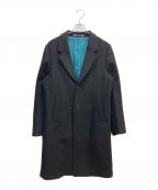 PS Paul SmithＰＳポールスミス）の古着「ウールメルトンチェスターコート」｜ブラック