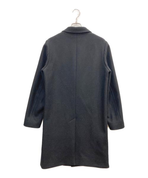 PS Paul Smith（ＰＳポールスミス）PS Paul Smith (ＰＳポールスミス) ウールメルトンチェスターコート ブラック サイズ:Mの古着・服飾アイテム
