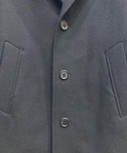 PS Paul Smith（ＰＳポールスミス）PS Paul Smith (ＰＳポールスミス) ウールメルトンチェスターコート ブラック サイズ:Mの古着・服飾アイテム