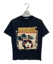 Hysteric Glamour（ヒステリックグラマー）の古着「プリントTシャツ」｜ブラック