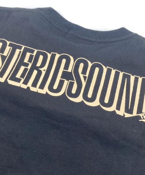 Hysteric Glamour（ヒステリックグラマー）Hysteric Glamour (ヒステリックグラマー) プリントTシャツ ブラック サイズ:S 未使用品の古着・服飾アイテム