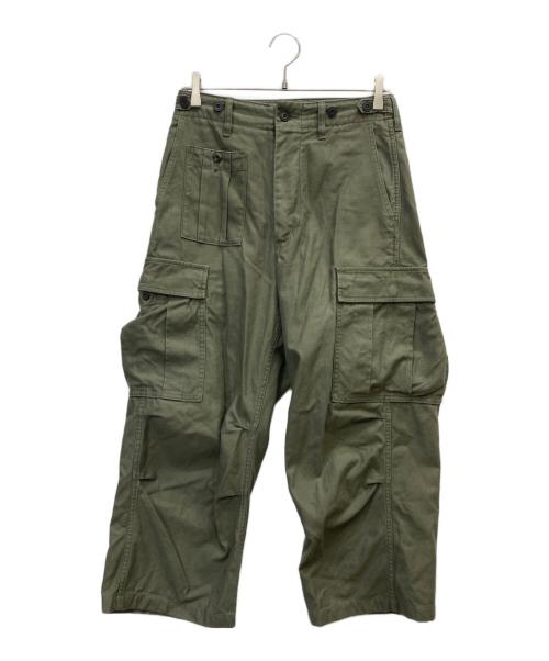 NIGEL CABOURN（ナイジェルケーボン）NIGEL CABOURN (ナイジェルケーボン) アーミー カーゴ パンツ オリーブ サイズ:6の古着・服飾アイテム