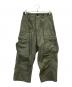 NIGEL CABOURN（ナイジェルケーボン）の古着「アーミー カーゴ パンツ」｜オリーブ