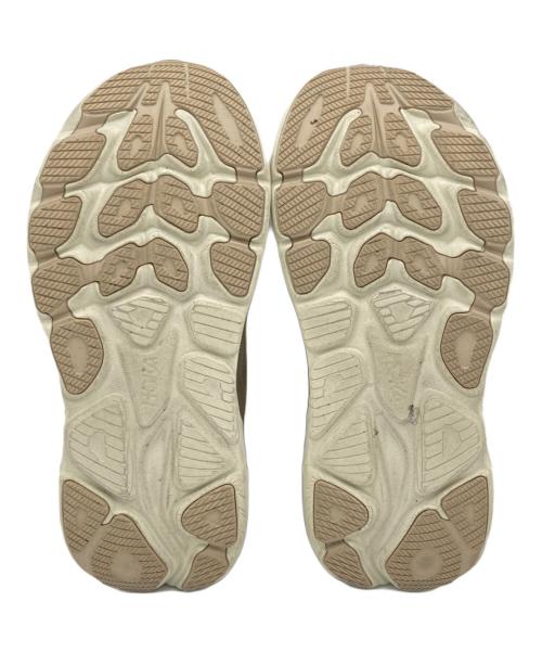 HOKAONEONE（ホカオネオネ）HOKAONEONE (ホカオネオネ) CLIFTON 10 WIDE ベージュ サイズ:26cmの古着・服飾アイテム