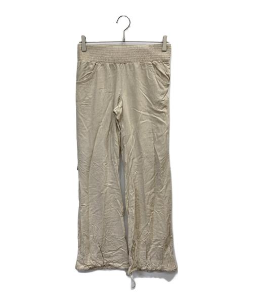 goa（ゴア）goa (ゴア) リネンレーヨンパンツ アイボリー サイズ:FREEの古着・服飾アイテム