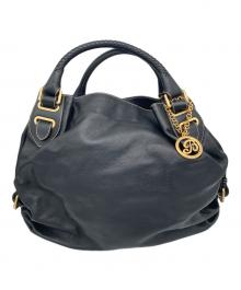 BALLY（バリー）の古着「レザートートバッグ」｜ブラック