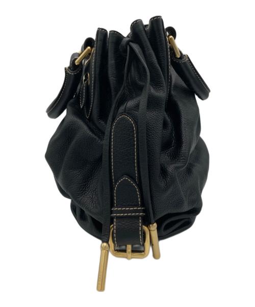 BALLY（バリー）BALLY (バリー) レザートートバッグ ブラックの古着・服飾アイテム