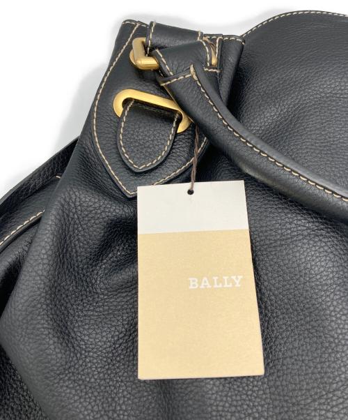 BALLY（バリー）BALLY (バリー) レザートートバッグ ブラックの古着・服飾アイテム