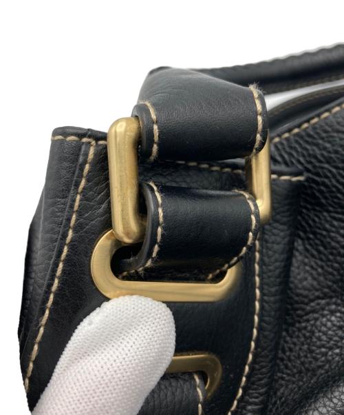 BALLY（バリー）BALLY (バリー) レザートートバッグ ブラックの古着・服飾アイテム