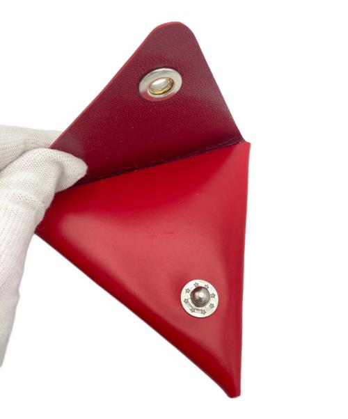 TOGA ARCHIVES（トーガアーカイブス）TOGA ARCHIVES (トーガアーカイブス) トライアングルコインケース レッド サイズ:表示なしの古着・服飾アイテム