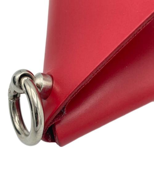 TOGA ARCHIVES（トーガアーカイブス）TOGA ARCHIVES (トーガアーカイブス) トライアングルコインケース レッド サイズ:表示なしの古着・服飾アイテム