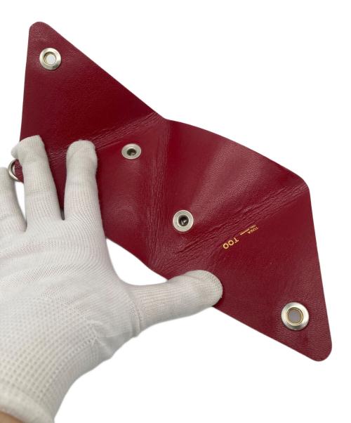 TOGA ARCHIVES（トーガアーカイブス）TOGA ARCHIVES (トーガアーカイブス) トライアングルコインケース レッド サイズ:表示なしの古着・服飾アイテム