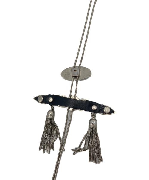 TOGA ARCHIVES（トーガアーカイブス）TOGA ARCHIVES (トーガアーカイブス) Leather belt fringe loop tie サイズ:表示なしの古着・服飾アイテム