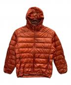 mont-bellモンベル）の古着「U.L.ダウンガイドパーカー」｜オレンジ