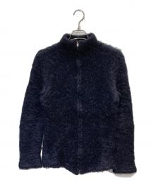 COMME des GARCONS HOMME PLUS（コムデギャルソンオムプリュス）の古着「ドライバーズニット」｜ネイビー