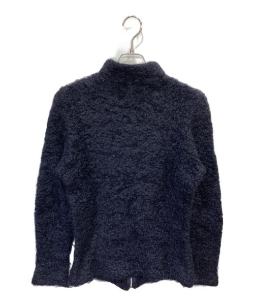 COMME des GARCONS HOMME PLUS（コムデギャルソンオムプリュス）COMME des GARCONS HOMME PLUS (コムデギャルソンオムプリュス) ドライバーズニット ネイビー サイズ:FREEの古着・服飾アイテム