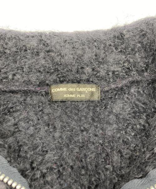 COMME des GARCONS HOMME PLUS（コムデギャルソンオムプリュス）COMME des GARCONS HOMME PLUS (コムデギャルソンオムプリュス) ドライバーズニット ネイビー サイズ:FREEの古着・服飾アイテム