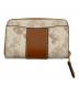 COACH (コーチ) スモール ジップ アラウンド カード ケース ブラウン：8000円