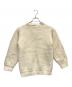 中古・古着 Hysteric Glamour (ヒステリックグラマー) BRITISH WOOL クルーネックニット ホワイト サイズ:M：10000円