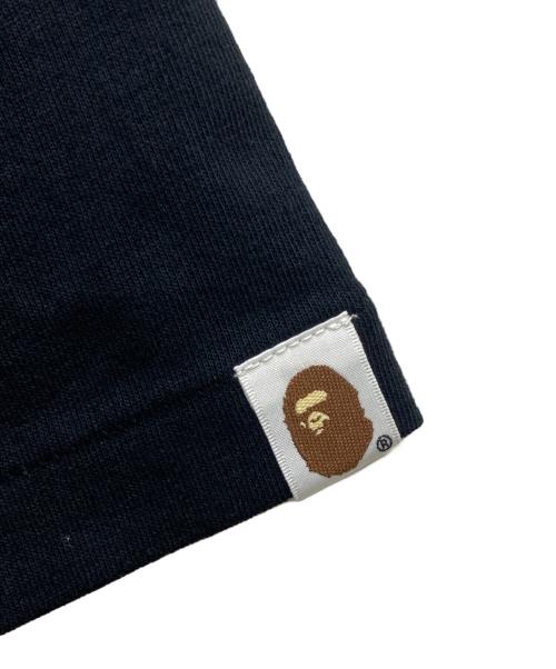 A BATHING APE（ア ベイシング エイプ）A BATHING APE (ア ベイシング エイプ) ロゴTシャツ ブラック サイズ:Ⅼの古着・服飾アイテム
