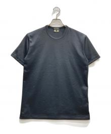 COMME des GARCONS HOMME PLUS（コムデギャルソンオムプリュス）の古着「ビーズ装飾Tシャツ」｜ブラック
