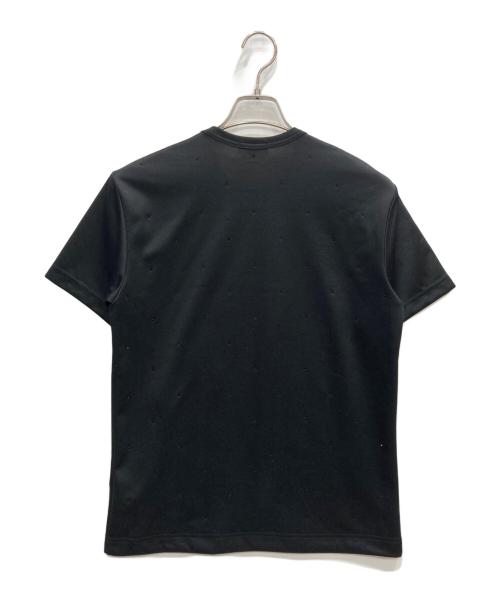 COMME des GARCONS HOMME PLUS（コムデギャルソンオムプリュス）COMME des GARCONS HOMME PLUS (コムデギャルソンオムプリュス) ビーズ装飾Tシャツ ブラック サイズ:Sの古着・服飾アイテム