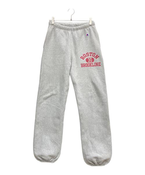 Champion（チャンピオン）Champion (チャンピオン) 復刻リバースウィーブスウェットパンツ グレー サイズ:Ⅼの古着・服飾アイテム