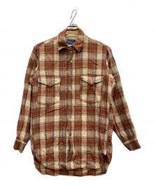 PENDLETON（ペンドルトン）の古着「ウールシャツ」｜ブラウン