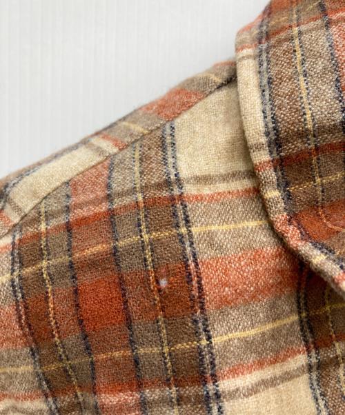 PENDLETON（ペンドルトン）PENDLETON (ペンドルトン) ウールシャツ ブラウン サイズ:Sの古着・服飾アイテム