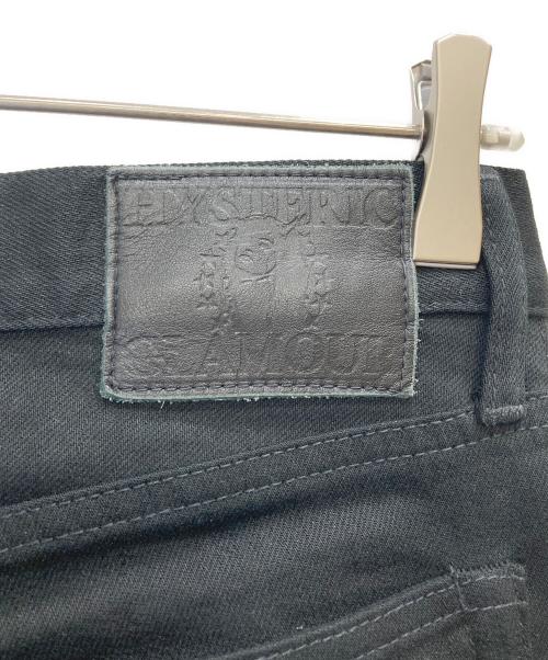 Hysteric Glamour（ヒステリックグラマー）Hysteric Glamour (ヒステリックグラマー) スタッズスキニーデニムパンツ ブラック サイズ:30の古着・服飾アイテム