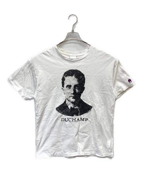 Ready Mades（レディー メイド）Ready Mades (レディー メイド) クルーネックTシャツ ホワイト サイズ:Mの古着・服飾アイテム