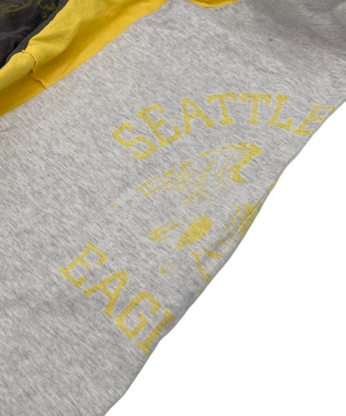 JUNYA WATANABE COMME des GARCONS（(ジュンヤワタナベ コムデギャルソン）JUNYA WATANABE COMME des GARCONS ((ジュンヤワタナベ コムデギャルソン) パッチワークスカート グレー サイズ:Sの古着・服飾アイテム