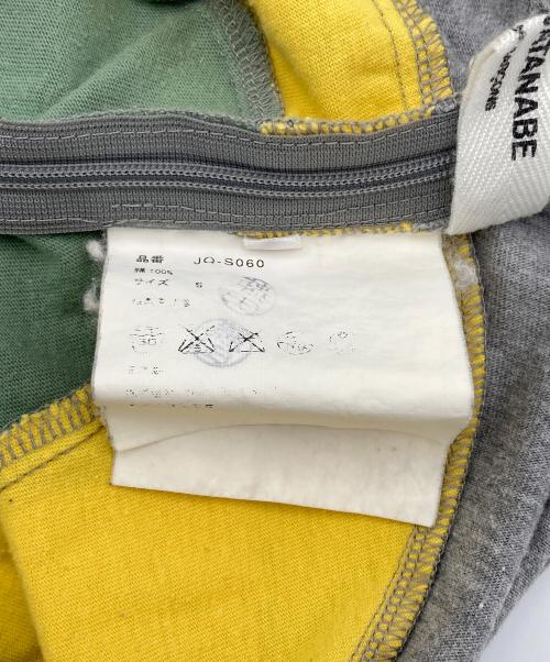 JUNYA WATANABE COMME des GARCONS（(ジュンヤワタナベ コムデギャルソン）JUNYA WATANABE COMME des GARCONS ((ジュンヤワタナベ コムデギャルソン) パッチワークスカート グレー サイズ:Sの古着・服飾アイテム